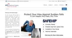 Desktop Screenshot of mtsmedicalsupply.com