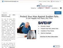 Tablet Screenshot of mtsmedicalsupply.com
